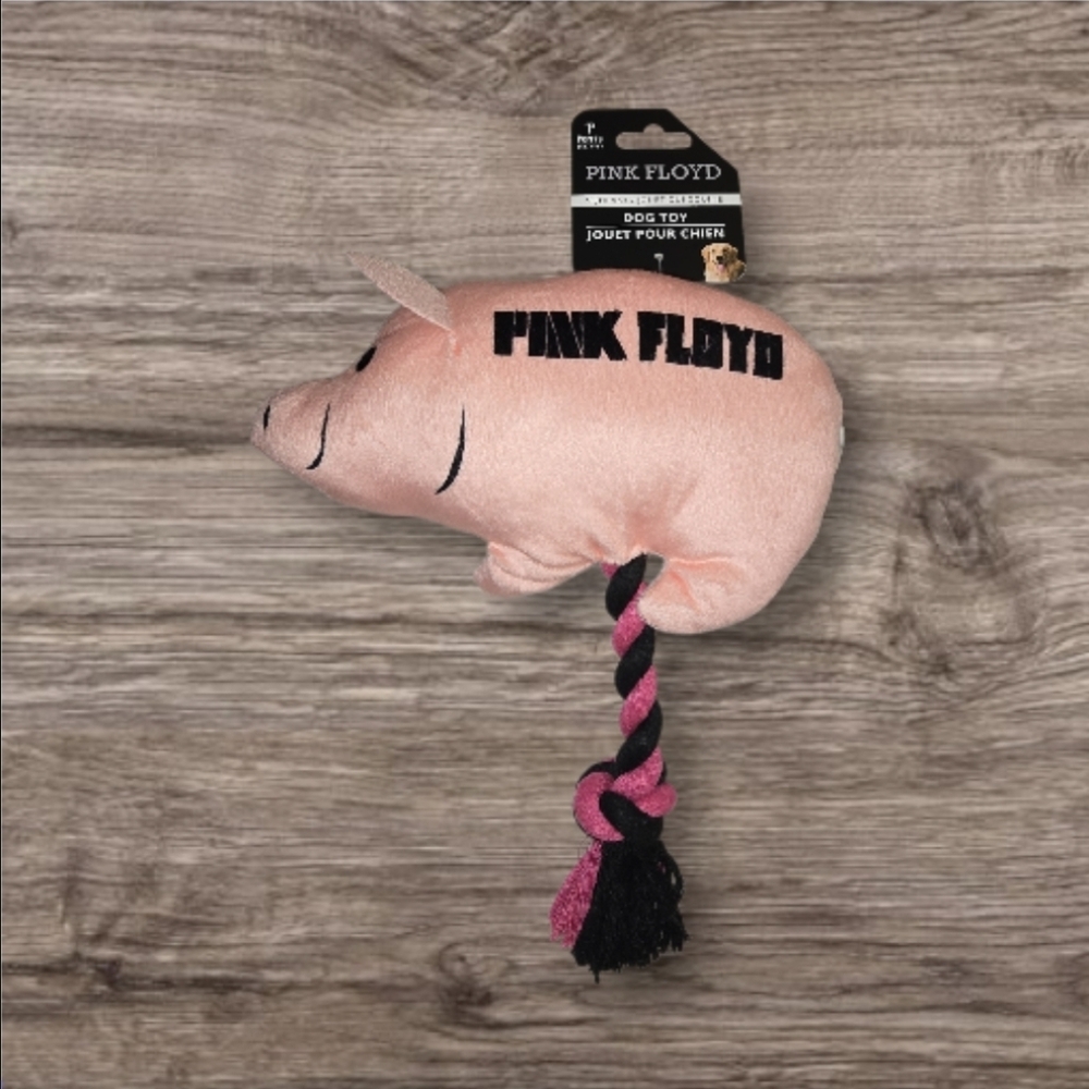 Pink Floyd New Dog Toy NWT Pig On A Rope